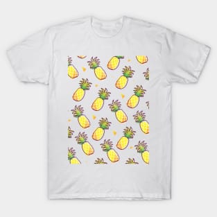 Pineapple Pattern T-Shirt